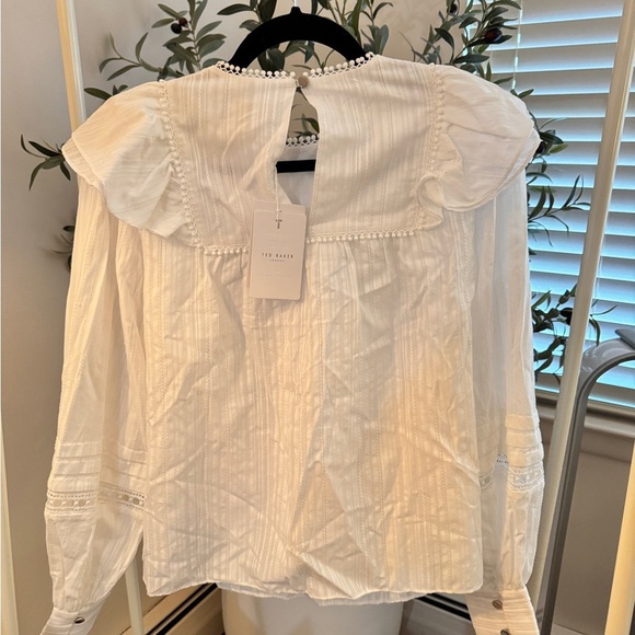 NWT Ted Baker SILAIS Double Frill Blouse - Picture 10 of 16